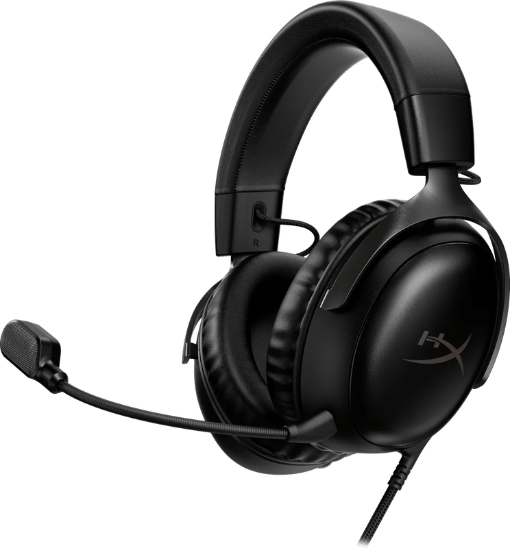 HyperX Cloud III Wired Gaming Headset - Zwart (PC, PS5, Xbox Series X/S)