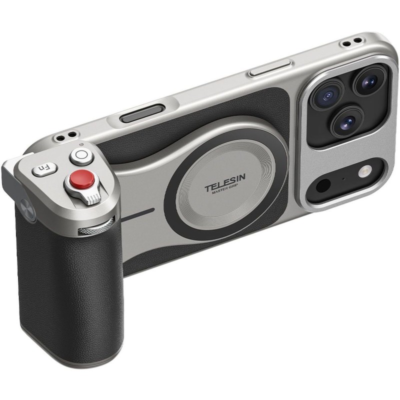 Telesin Master Grip voor iPhone 17 Pro met 3200mAh powerbank en MagSafe