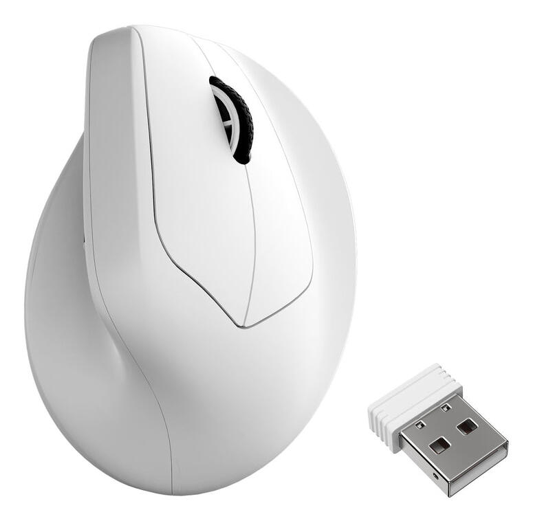 Keychron M5 Vertical muis wit