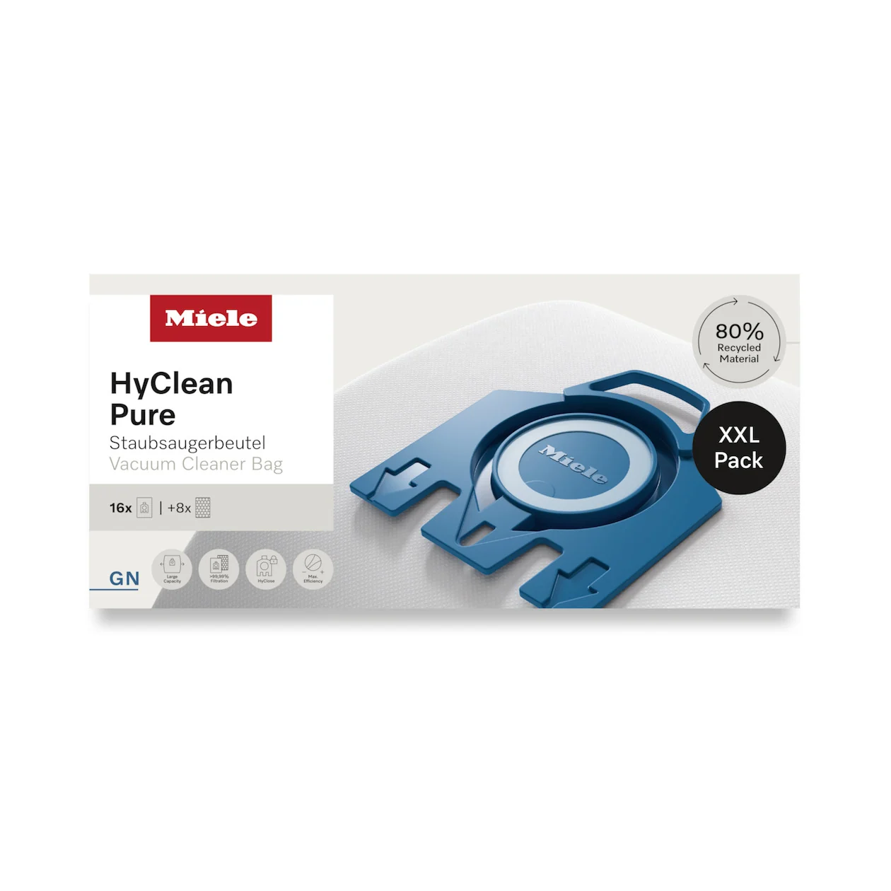 Miele XXL-Pack HyClean Pure GN Stofzak