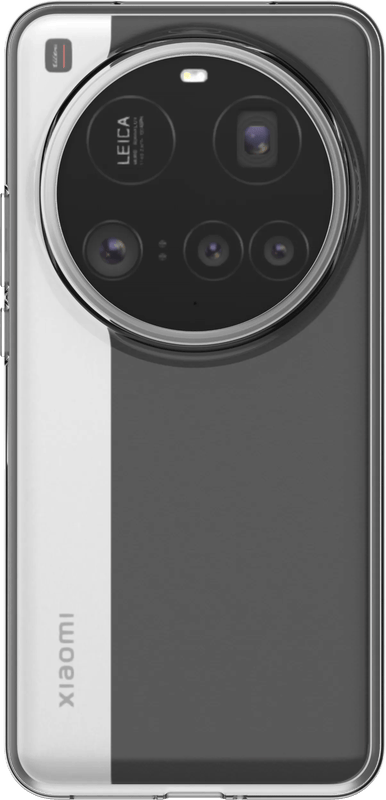 Just in Case Soft Design Xiaomi 17 Ultra Back Cover Transparant