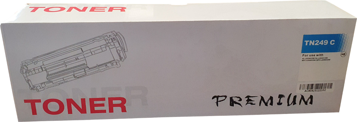 Huismerk Brother TN-249C toner cyaan