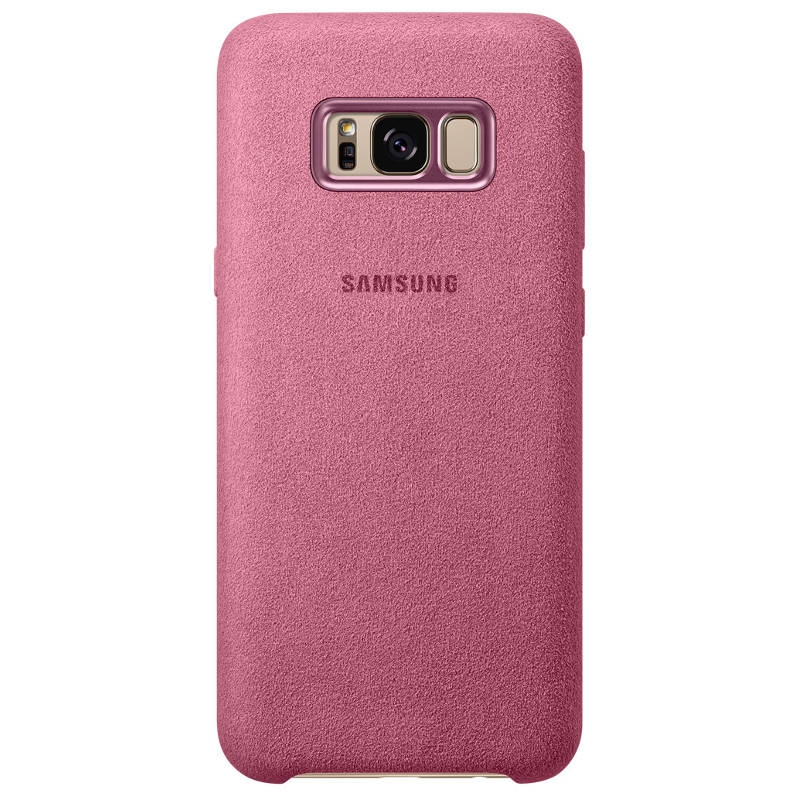 Galaxy S8+ Alcantara Cover roze EF-XG955APEGWW
