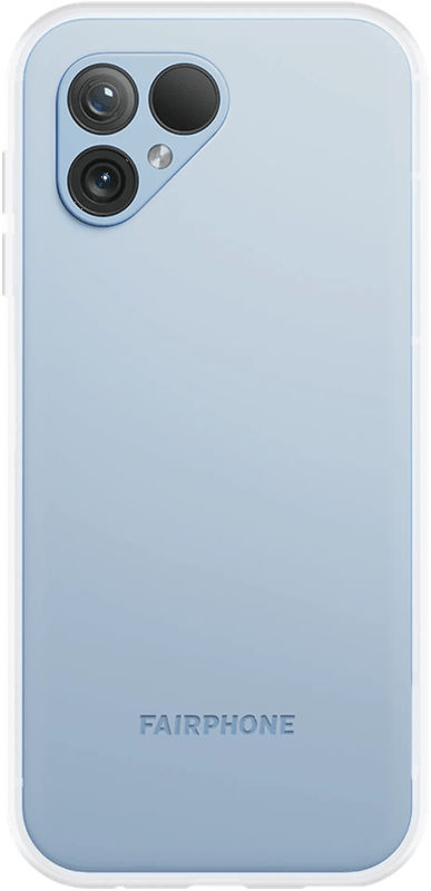 Just in Case Soft Design Fairphone 5 Back Cover Transparant