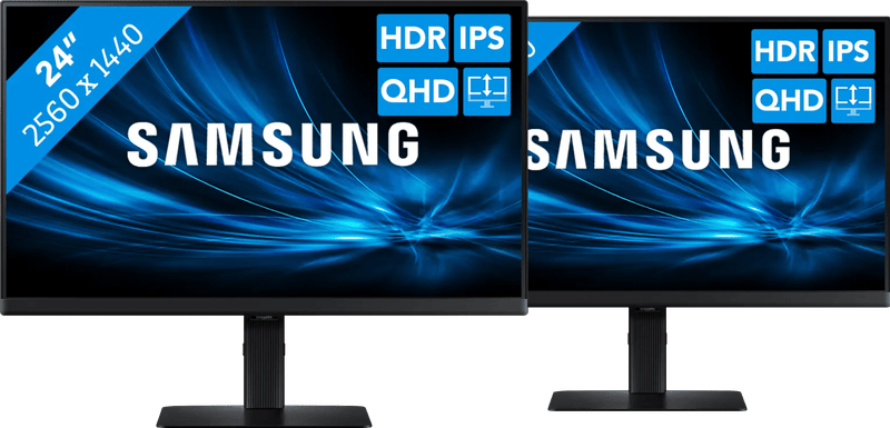 Samsung LS24D600UAUXEN Duo Pack