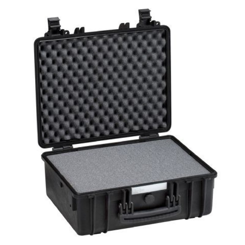 Explorer Cases 4419HL Koffer Zwart met Plukschuim