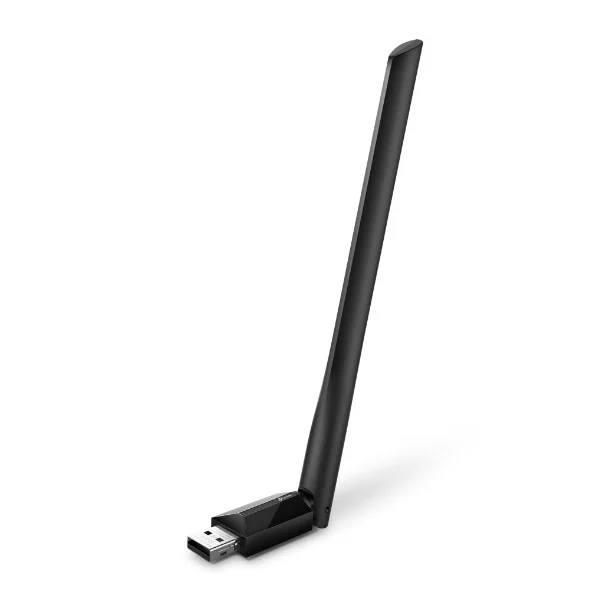 TP-Link Archer T2U Plus Wifi adapter Zwart