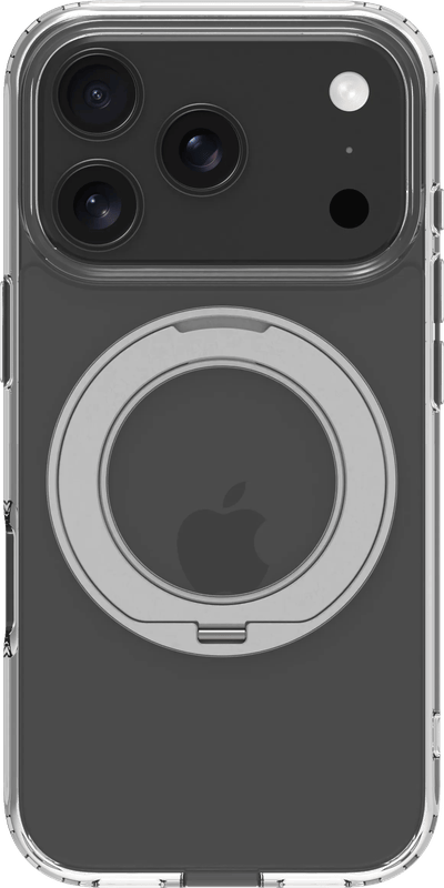 BlueBuilt Protective Back Cover met Standaard iPhone 18 Pro Transparant