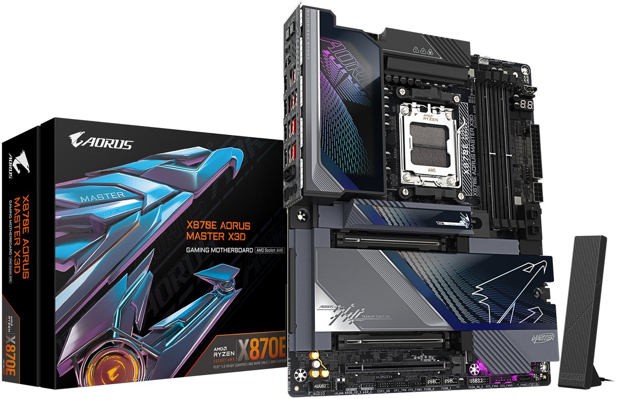 GIGABYTE - X870E A MASTER X - Moederbord