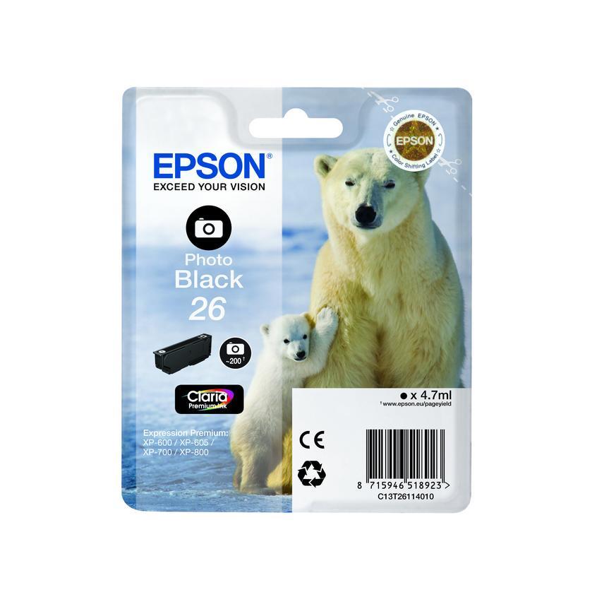Epson 26 foto zwart