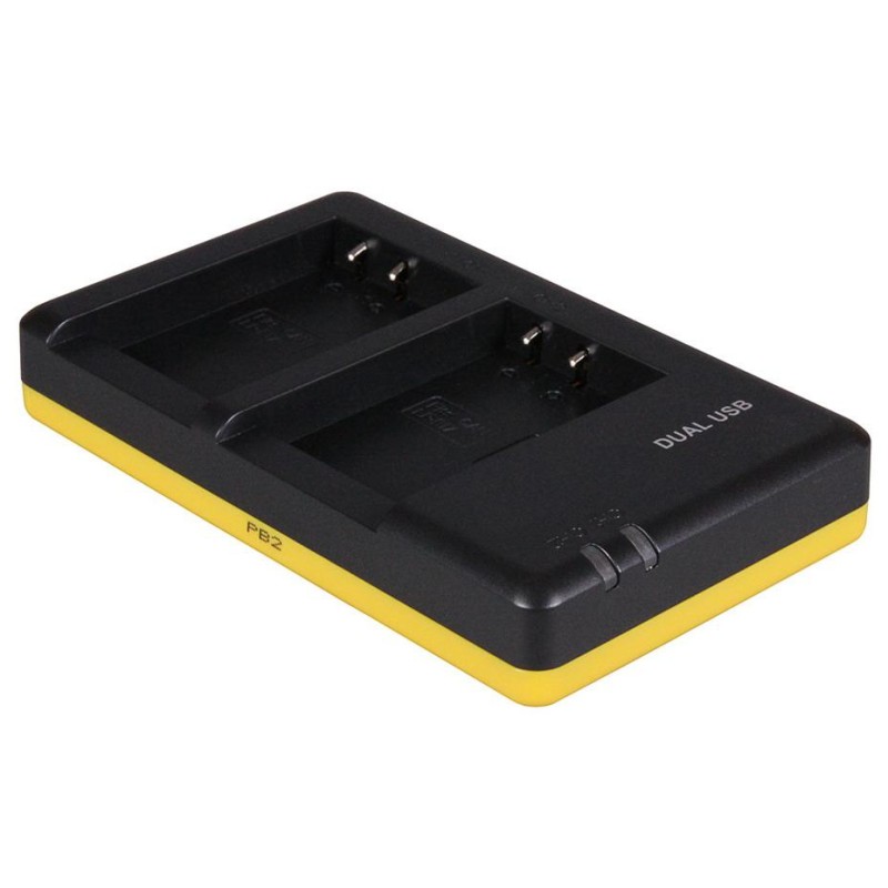 Duo oplader voor 2 camera accu's Canon LP-E17