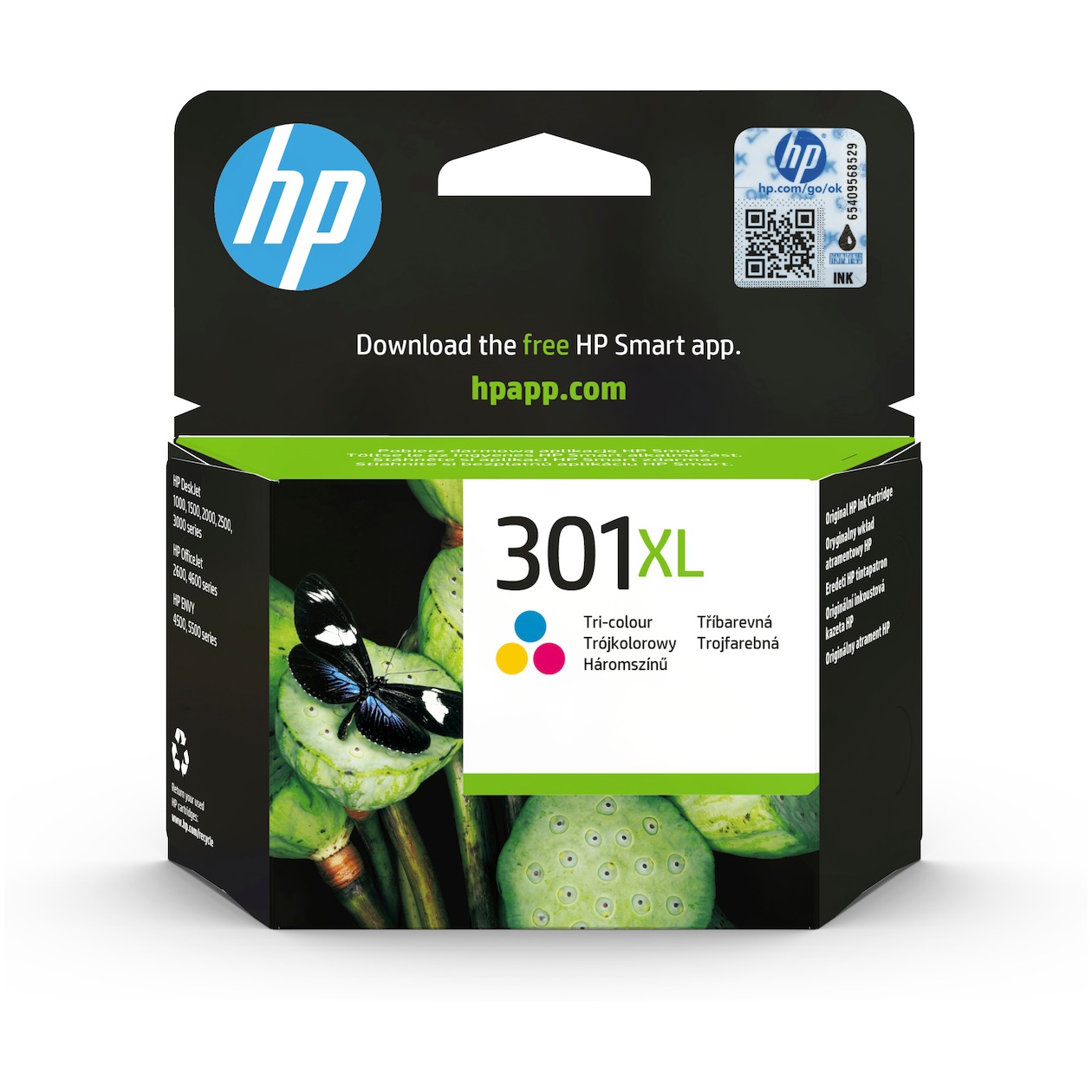 HP 301XL Cartridge Inkt