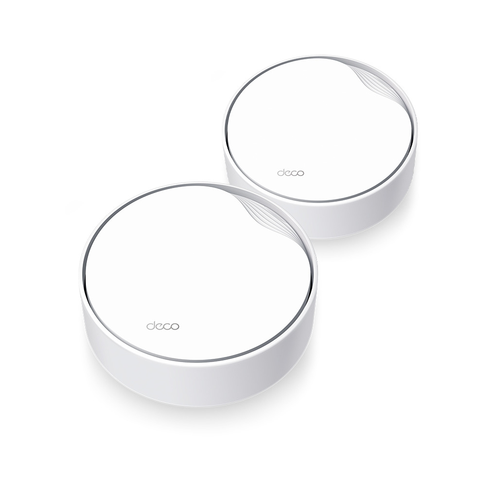 TP-Link Deco X50 PoE 2-Pack Mesh router Wit