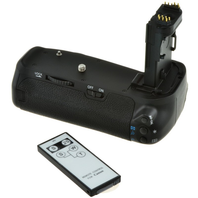 Jupio Batterygrip voor Canon EOS 70D, Canon EOS 80D en Canon EOS 90D