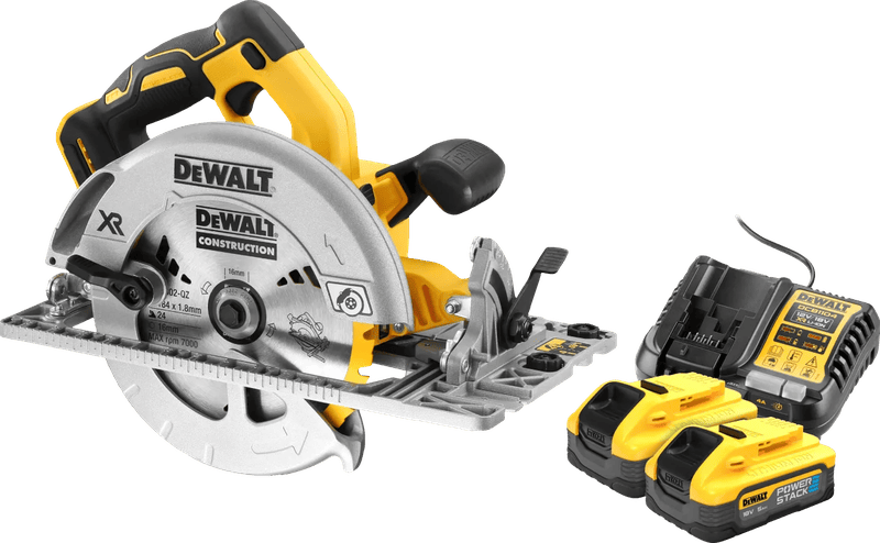DeWalt DCS572NT-XJ 5,0 Ah POWERSTACK Accu (2x) Starterspakket
