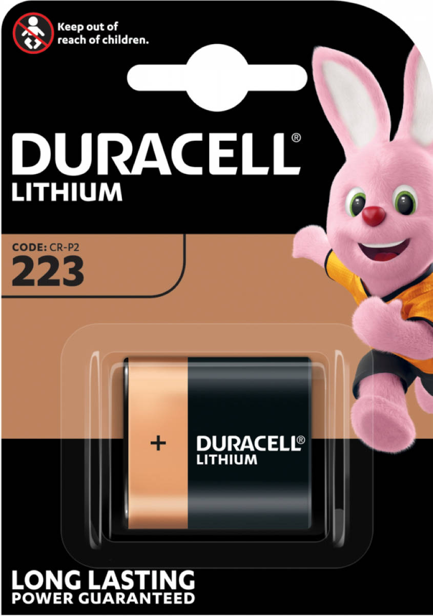 Fotobatterij 223 (CR-P2) van Duracell