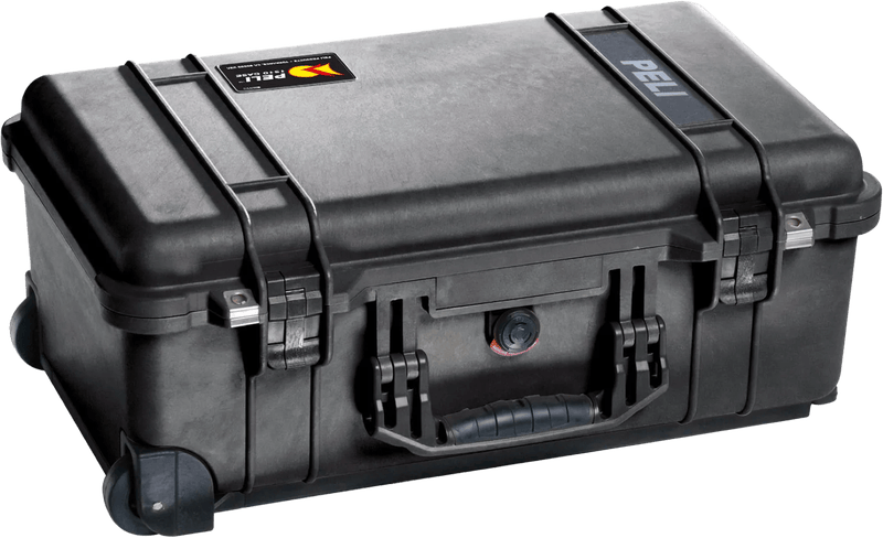 Peli 1510 Protector Case Zwart Trolley met plukschuim