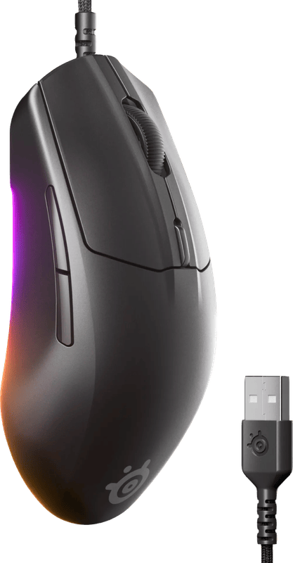 SteelSeries Rival 3 Gen 2 Gaming Muis Zwart