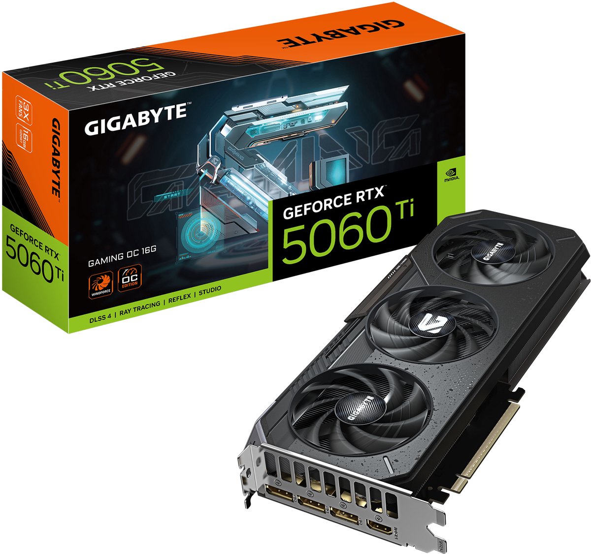 GIGABYTE GeForce RTX 5060 Ti GAMING OC 16G NVIDIA 16 GB GDDR7