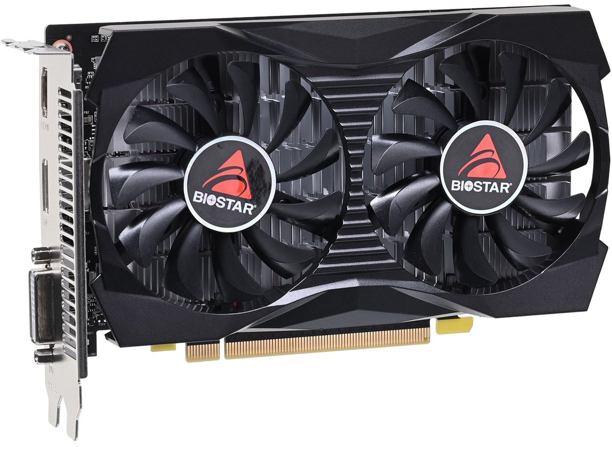 Biostar GeForce GTX 1050 - Grafische Kaart - 4 GB - GDDR5 - Actieve Koeling