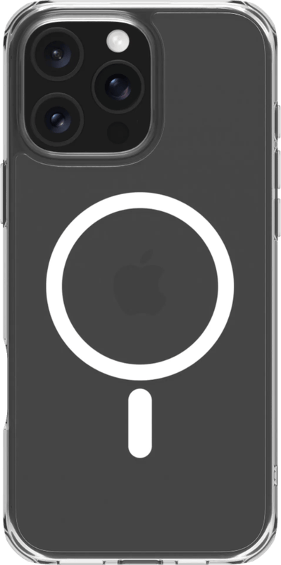 BlueBuilt Protective Back Cover met MagSafe iPhone 16 Pro Max Transparant