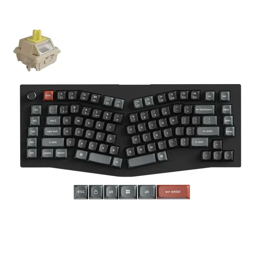 Keychron V10 Ultra 8K banana toetsenbord