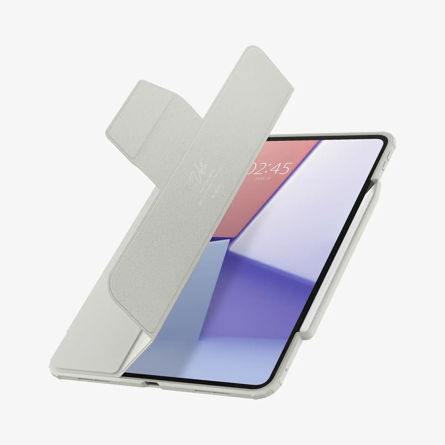 Spigen Rugged Air Skin Pro iPad Pro 13 (2024) grijs