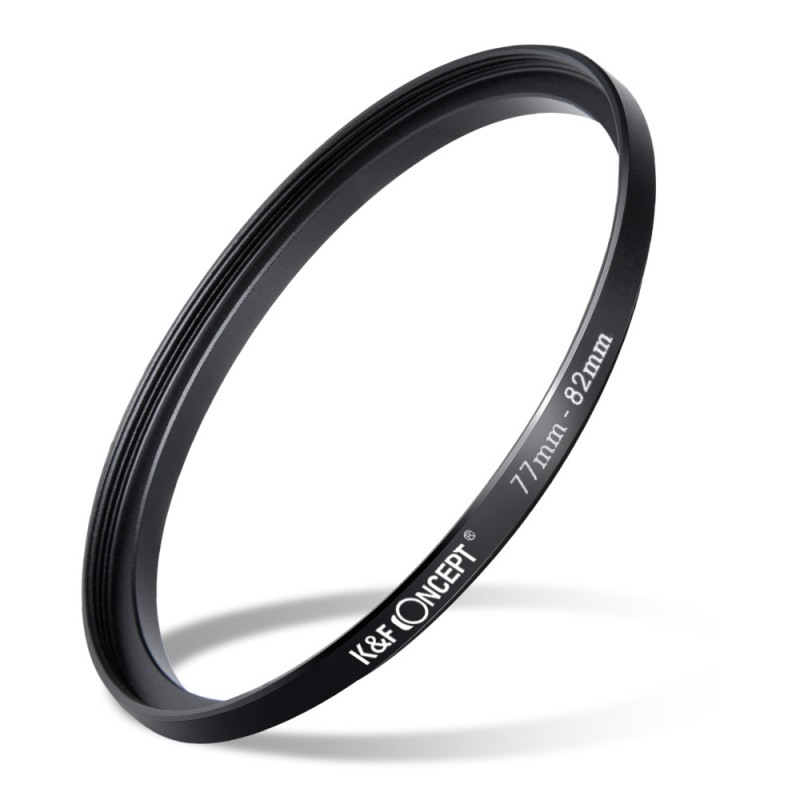 K&F Concept step up & down ring set 18-delig (37-82mm) voor DSLR camera's