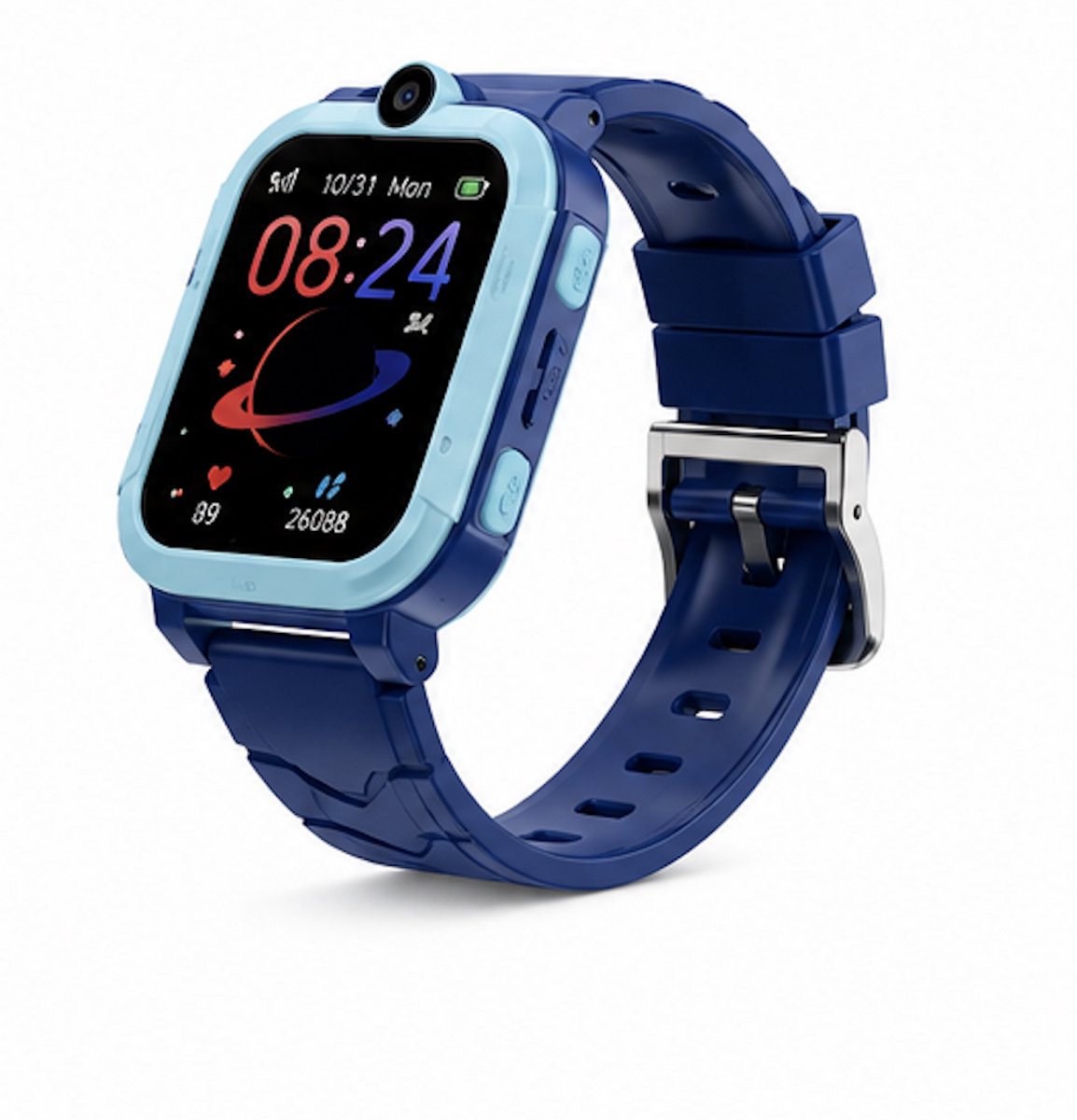4G Kids Smart Watch - SOS Noodoproep - GPS Horloge - Inclusief Camera - IP67 Waterdicht - APP Bediening - Lange Batterijduur