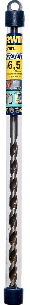 Irwin multimateriaalboor 6,5 x 200 mm