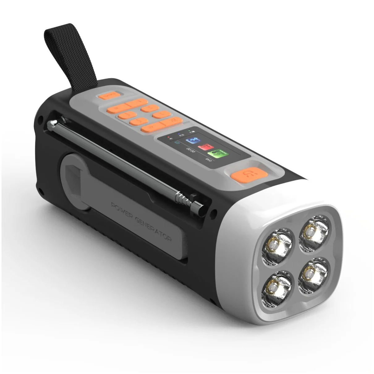 Marmitek RESQ 200 Noodradio DAB radio Zwart