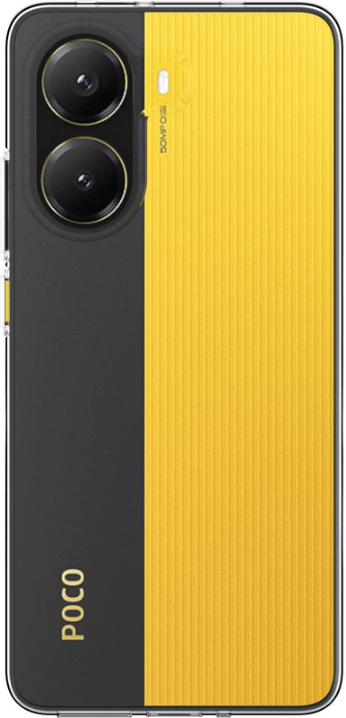 Just in Case Soft Design Xiaomi Poco X7 Pro Back Cover Transparant