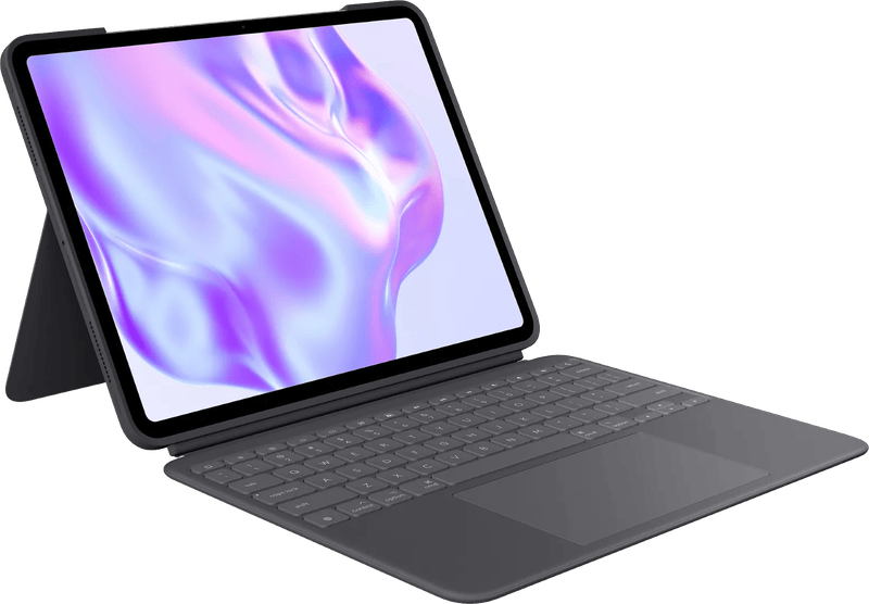 Logitech Combo Touch Apple iPad Pro 13" (2025/2024) Toetsenbord Hoes QWERTY Grijs