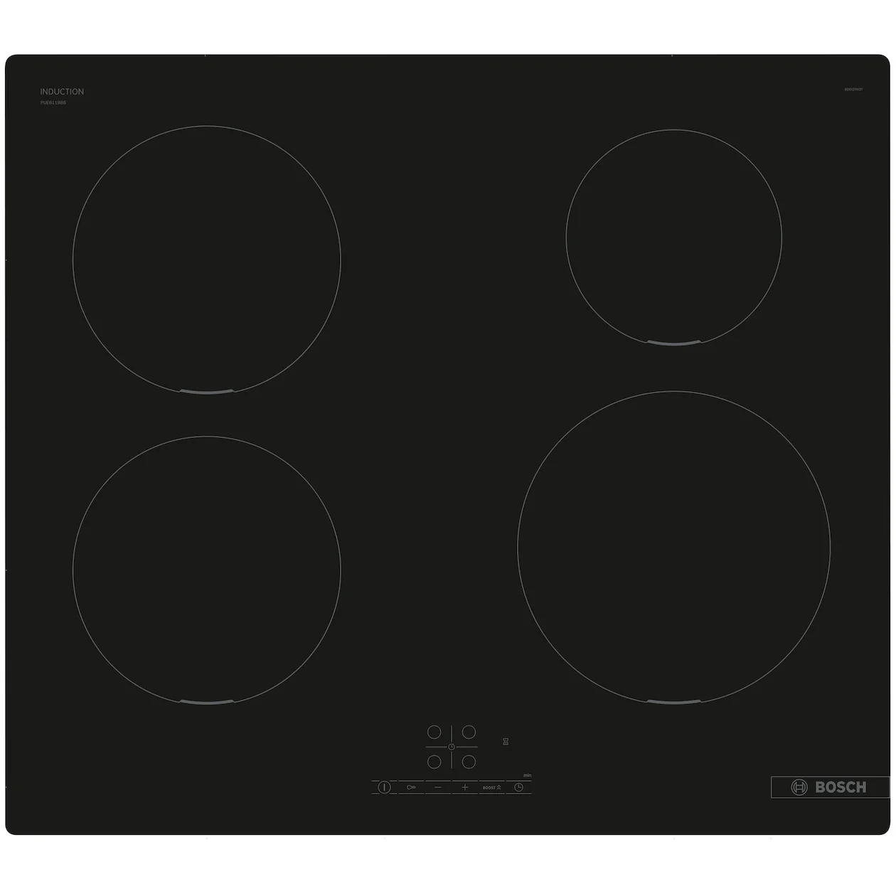 Bosch PUE611BB5D Inductie kookplaat Zwart