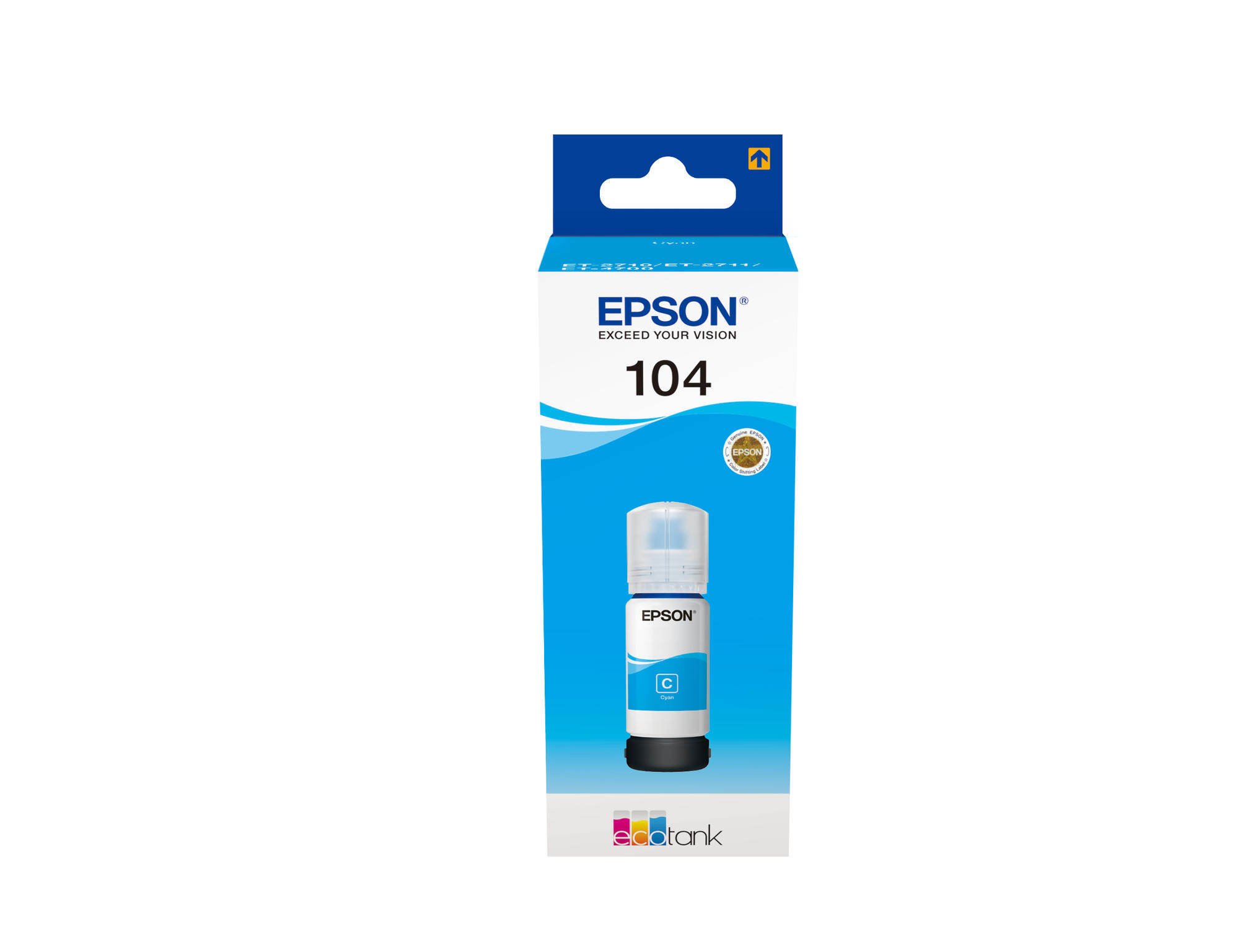 Epson 104 EcoTank cyaan
