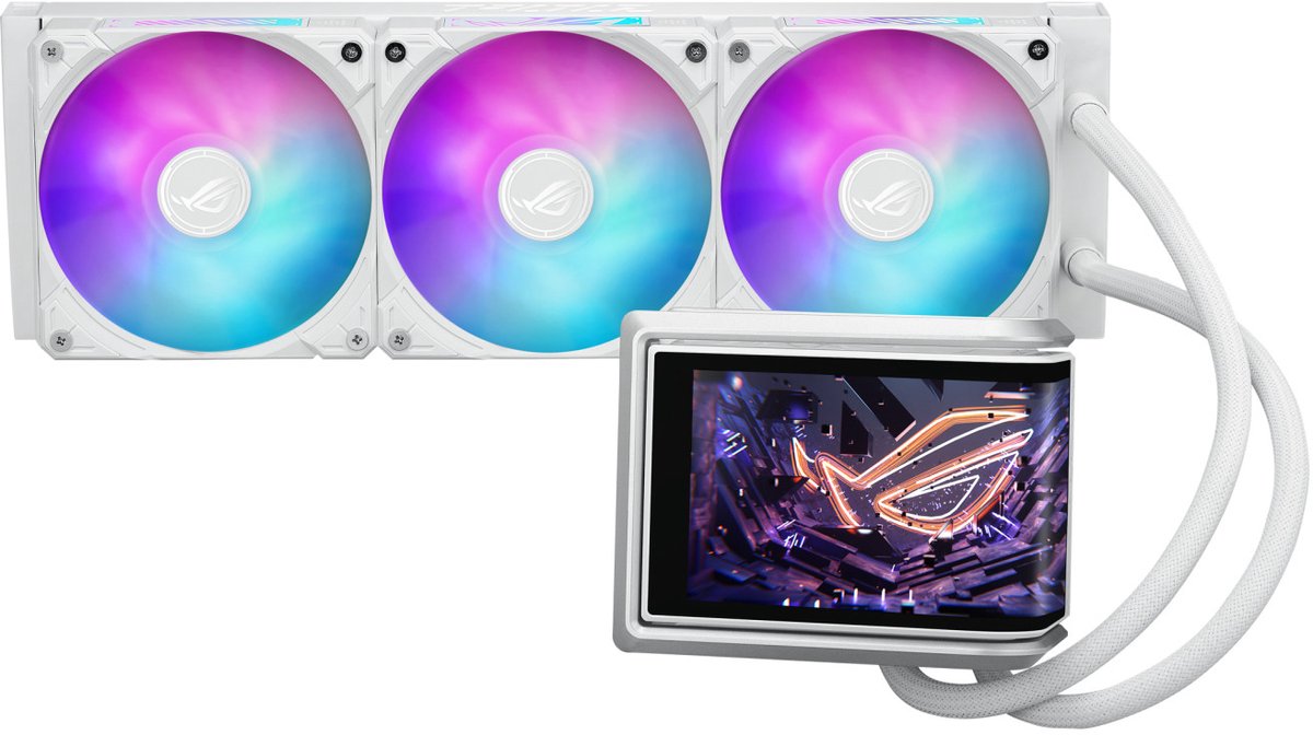 ASUS ROG RYUO IV 360 ARGB White - Vloeistofkoelsysteem processor