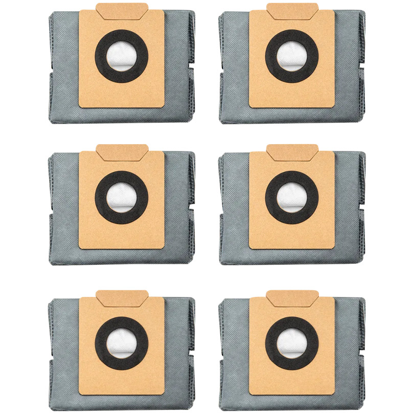 Eufy Anti-Bacterial and Deodorizing Dust Bag(6 Pack) for X8 Pro Series and X10 Pro Omni Stofzak