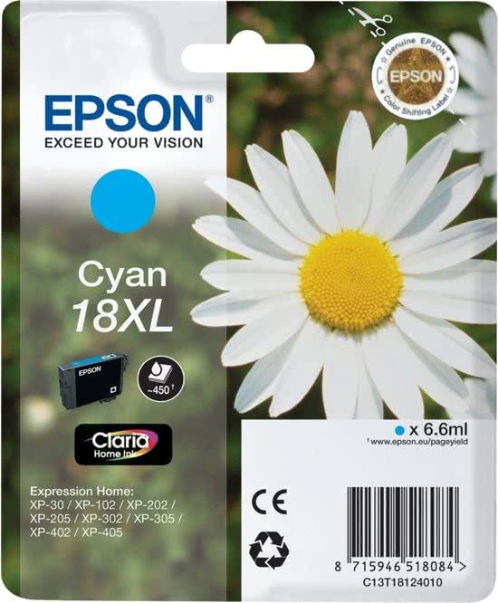 Epson 18XL cyaan