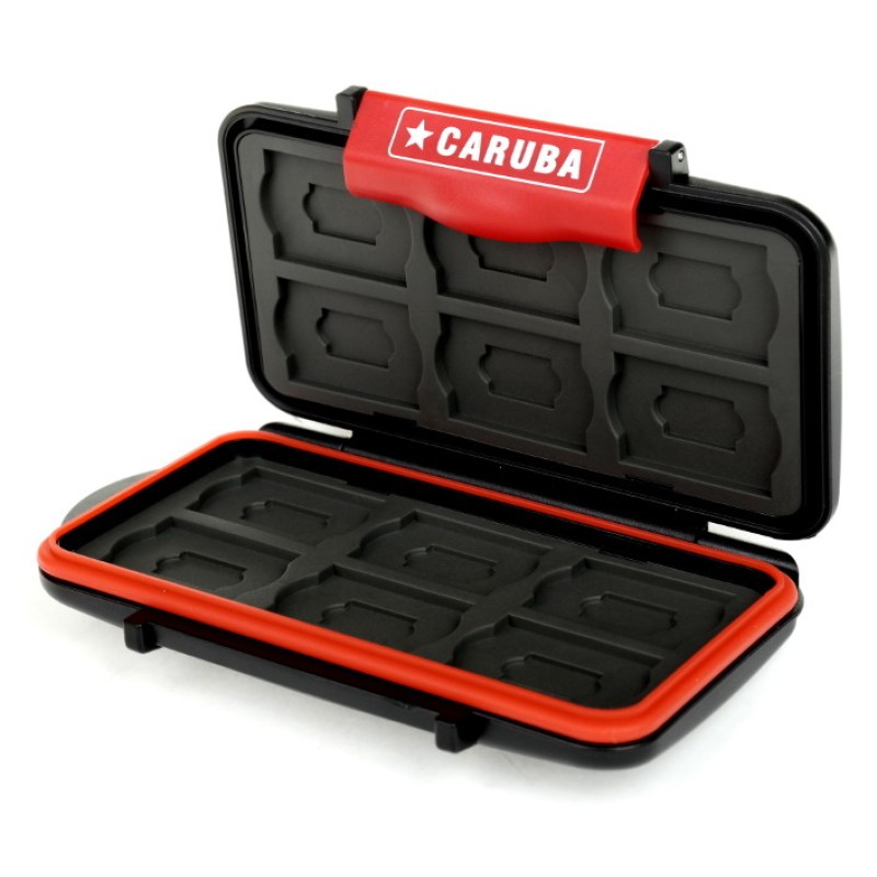 Caruba sterke Geheugenkaart Case - voor 12 x SD en 12 x microSD