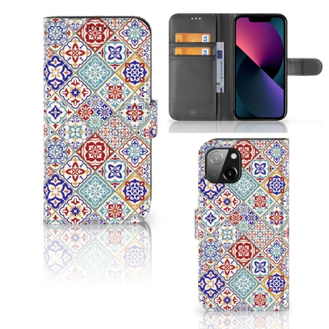 Apple iPhone 13 | Bookcase | Tiles Color