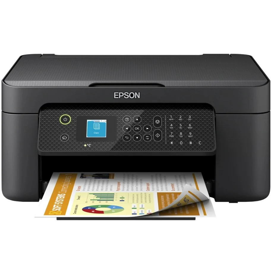 Epson Workforce WF-2910DWF All-in-one inkjet printer Zwart