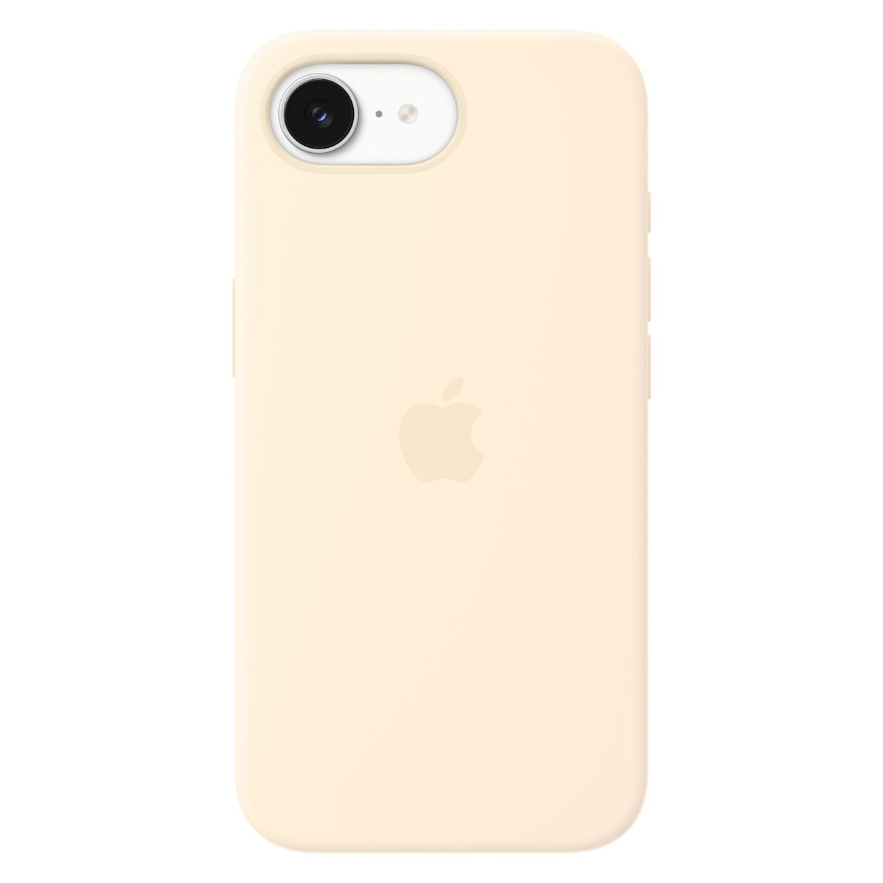Apple iPhone 17e Silicone Case with MagSafe Telefoonhoesje Beige