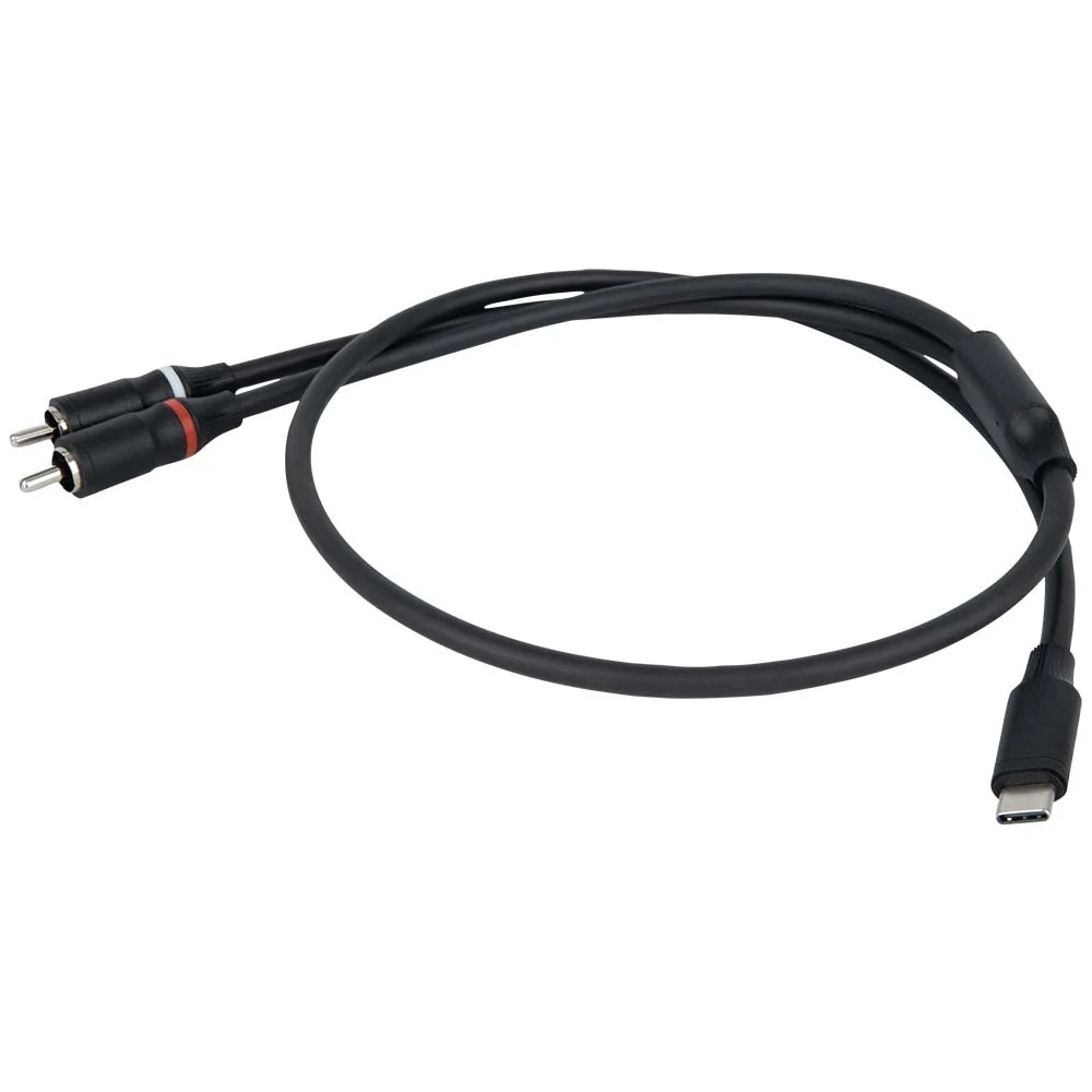 DAP FL110 verloopkabel USB-C naar 2x RCA male 150cm