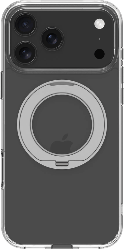 BlueBuilt Protective Back Cover met Standaard iPhone 18 Pro Max Transparant