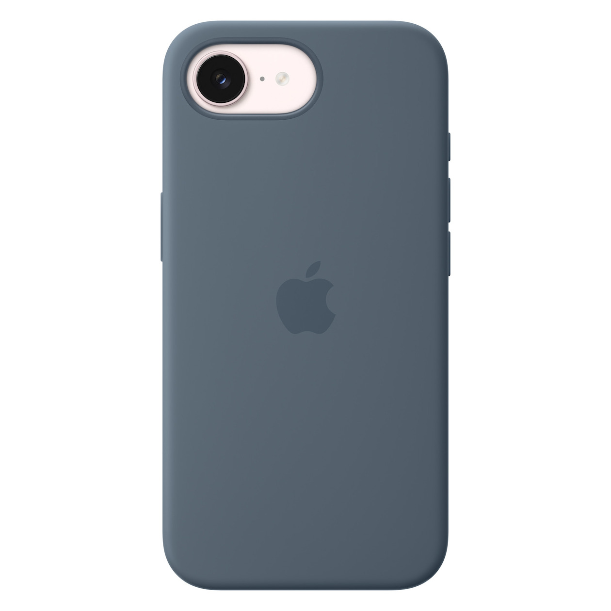 Apple iPhone 17e Silicone Case with MagSafe Telefoonhoesje Blauw