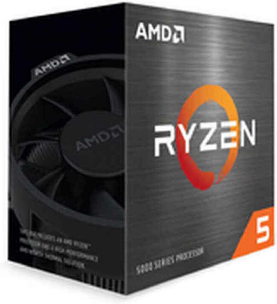 AMD Ryzen 5 5600X Boxed - Desktop processor - CPU - 6 Core - 12 Threads - 3,7GHz/4,6GHz - Socket AM4 - Inclusief koeler