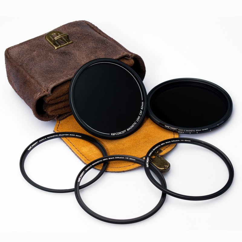 K&F Concept Frank Doorhof Edition magnetisch filter kit 67mm met black mist en ND filters