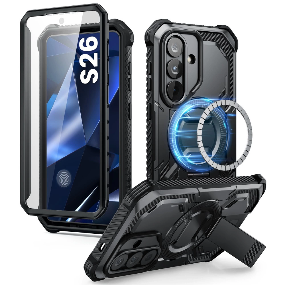 Armorbox Samsung Galaxy S26 hoesje met screen protector - Zwart