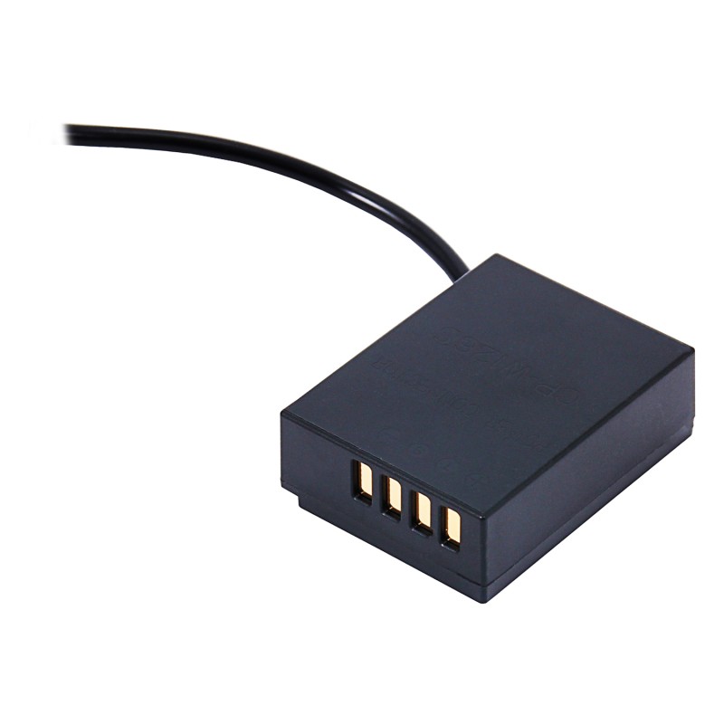 Dummy accu Fujifilm NP-W126 / NP-W126s met D-Tap aansluiting