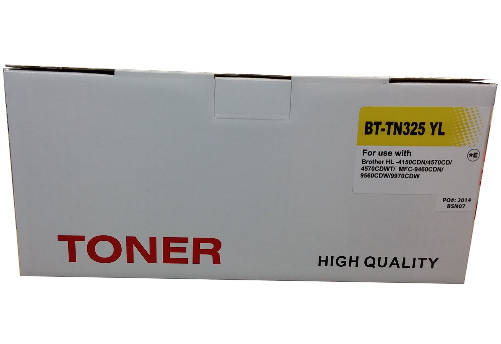 Huismerk Brother TN-325Y toner geel
